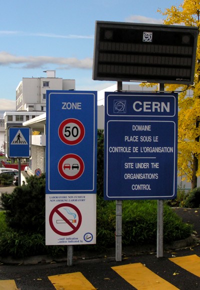CERN - Entrance B